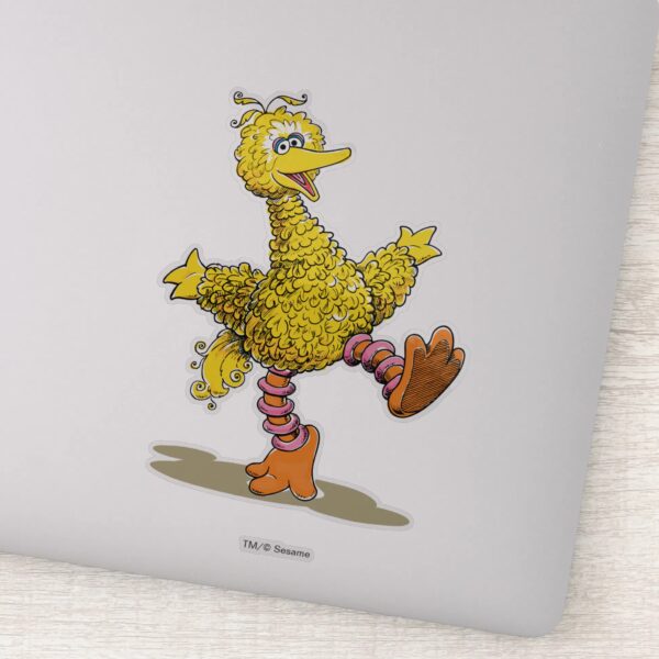 Retro_Art_Big_Bird_Sticker_1 Retro Art Big Bird Sticker