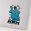 Retro_Cookie_Monster___Hangry_Sticker_1 Retro Cookie Monster Hangry Sticker