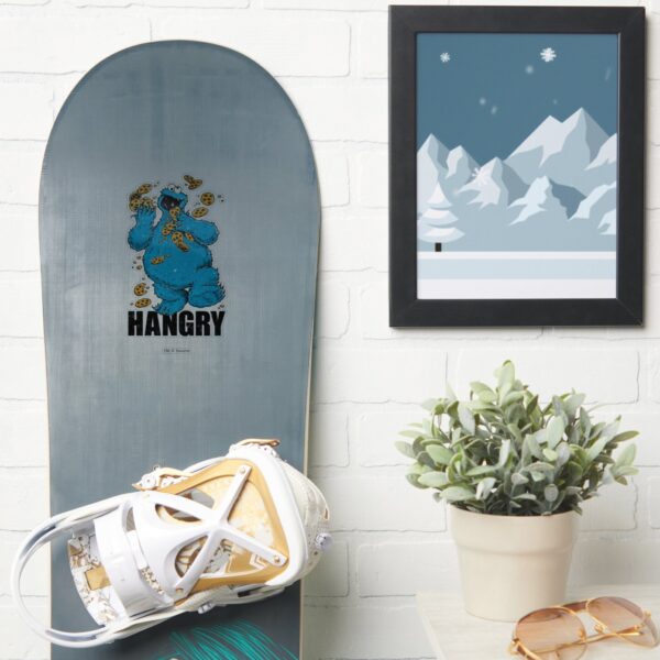 Retro_Cookie_Monster___Hangry_Sticker_7 Retro Cookie Monster Hangry Sticker