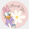 Retro_Daisy_Duck___Daisy_Birthday_Classic_Round_Sticker_2 Retro Daisy Duck Daisy Birthday Classic Round Sticker