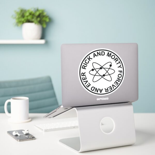 Rick_and_Morty_Forever_and_Ever_Atomic_Badge_Sticker_3 Rick And Morty Forever And Ever Atomic Badge Sticker