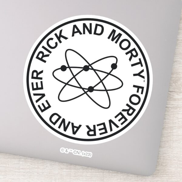 Rick_and_Morty_Forever_and_Ever_Atomic_Badge_Sticker_9 Rick And Morty Forever And Ever Atomic Badge Sticker