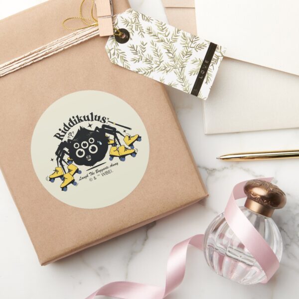 Riddikulus_-_Laugh_the_Boggarts_Away_Classic_Round_Sticker_5 Riddikulus Laugh The Boggarts Away Classic Round Sticker