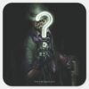 Riddler_Illustration_Square_Sticker_1 Riddler Illustration Square Sticker
