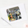 Robin_And_Batman_Handshake_Square_Sticker_3 Robin And Batman Handshake Square Sticker