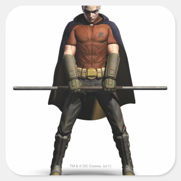 Robin_Color_Square_Sticker_1 Robin Color Square Sticker