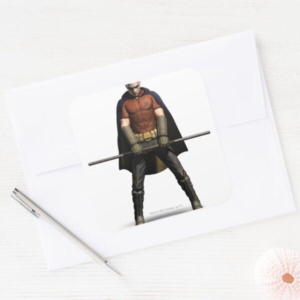 Robin_Color_Square_Sticker_3 Robin Color Square Sticker