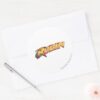 Robin_Name_Logo_Classic_Round_Sticker_3 Robin Name Logo Classic Round Sticker