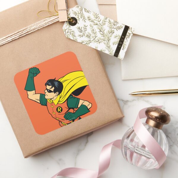 Robin_Uppercut_Square_Sticker_5 Robin Uppercut Square Sticker