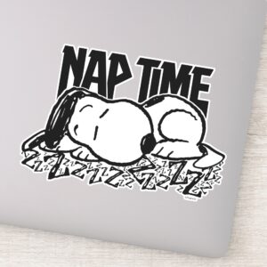 Rock Tees Snoopy Nap Time Sticker 9