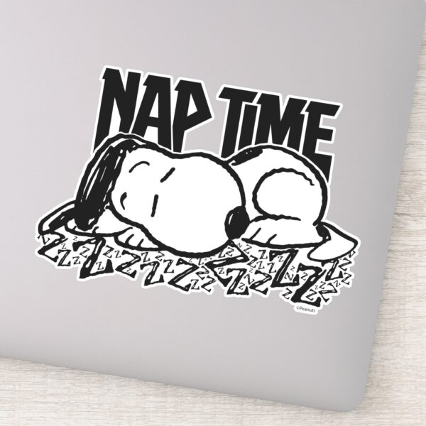 Rock_Tees___Snoopy_Nap_Time_Sticker_9 Rock Tees Snoopy Nap Time Sticker