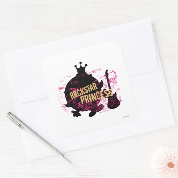 Rockstar_Princess_Square_Sticker_3 Rockstar Princess Square Sticker