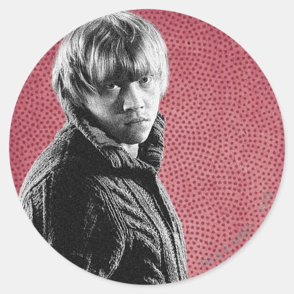 Ron_Weasley_5_Classic_Round_Sticker_1 Ron Weasley 5 Classic Round Sticker