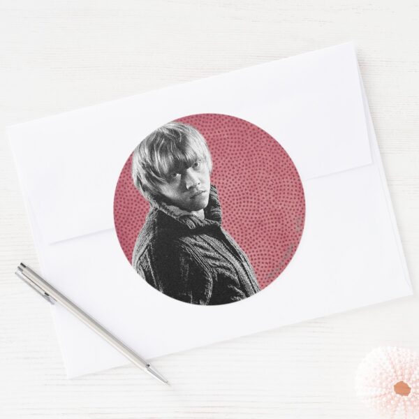 Ron_Weasley_5_Classic_Round_Sticker_3 Ron Weasley 5 Classic Round Sticker