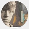 Ron_Weasley_8_Classic_Round_Sticker_1 Ron Weasley 8 Classic Round Sticker