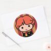 Ron_Weasley_Cartoon_Character_Art_Classic_Round_Sticker_3 Ron Weasley Cartoon Character Art Classic Round Sticker
