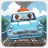 Ron_&_HARRY_POTTER™_in_Flying_Car_to_HOGWARTS™_Square_Sticker_1 Ron HARRY POTTER™ In Flying Car To HOGWARTS™ Square Sticker
