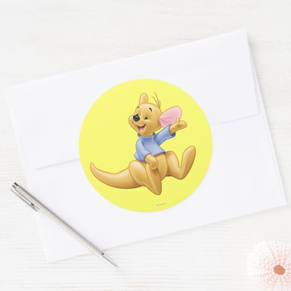 Roo_3_classic_round_sticker_3 Roo 3 Classic Round Sticker