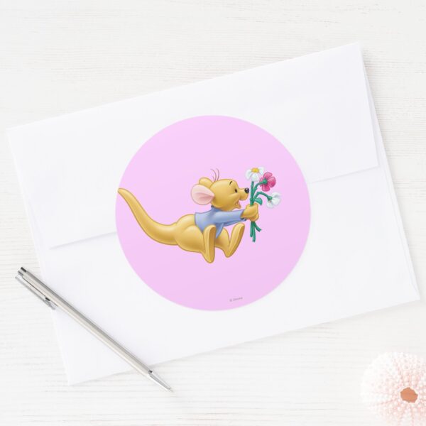 Roo_4_classic_round_sticker_3 Roo 4 Classic Round Sticker