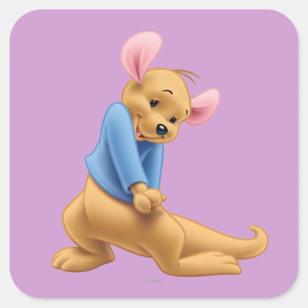 Roo_5_square_sticker_1 Roo 5 Square Sticker