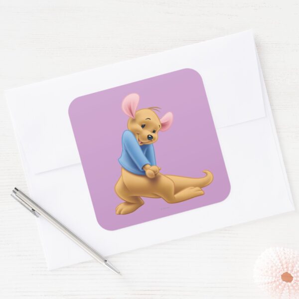 Roo_5_square_sticker_3 Roo 5 Square Sticker