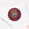 SHAZAM Fury Of The Gods Character Photo Bars Classic Round Sticker