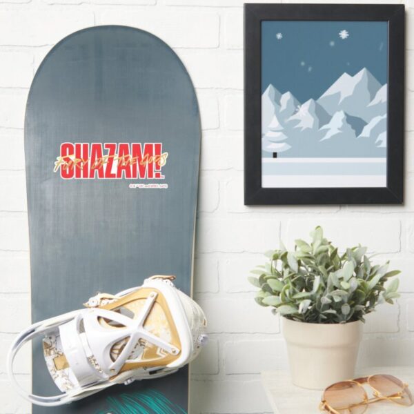 SHAZAM!_Fury_of_the_Gods___Golden_Marker_Logo_Sticker_7 SHAZAM Fury Of The Gods Golden Marker Logo Sticker