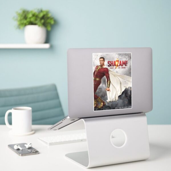 SHAZAM Fury Of The Gods Hang Loose Movie Poster Sticker