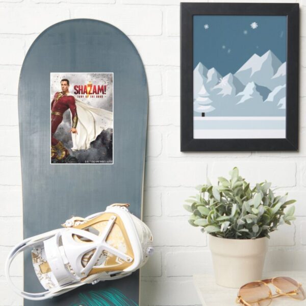 SHAZAM Fury Of The Gods Hang Loose Movie Poster Sticker