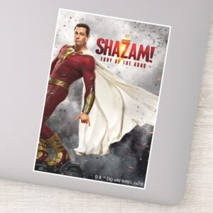 SHAZAM Fury Of The Gods Hang Loose Movie Poster Sticker