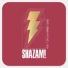 SHAZAM!_Fury_of_the_Gods___Lightning_Bolt_Badge_Square_Sticker_1 SHAZAM Fury Of The Gods Lightning Bolt Badge Square Sticker