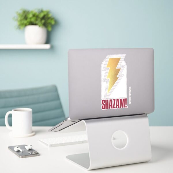 SHAZAM!_Fury_of_the_Gods___Lightning_Bolt_Badge_Sticker_3 SHAZAM Fury Of The Gods Lightning Bolt Badge Sticker