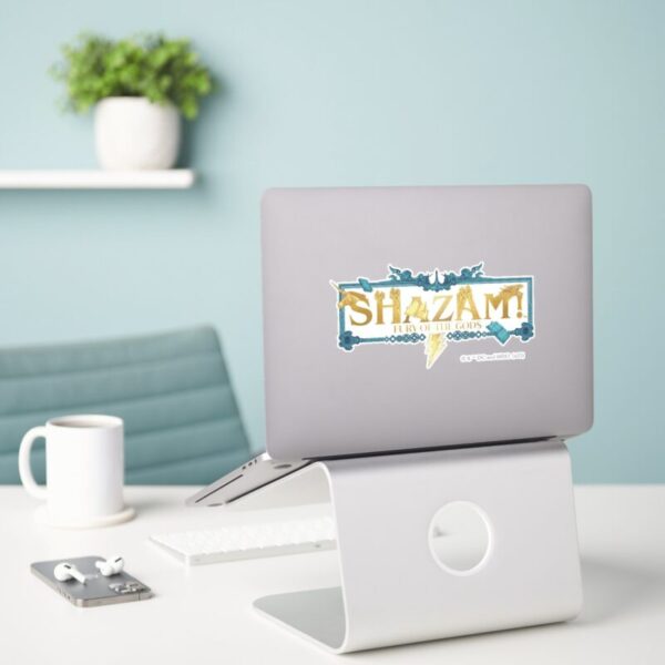 SHAZAM!_Fury_of_the_Gods___Mythical_Logo_Sticker_3 SHAZAM Fury Of The Gods Mythical Logo Sticker