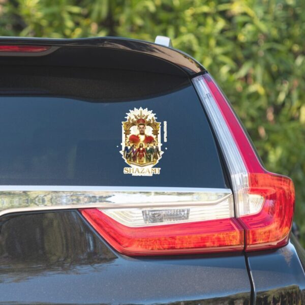 SHAZAM!_Fury_of_the_Gods___Ornate_SHAZAMily_Frame_Sticker_11 SHAZAM Fury Of The Gods Ornate SHAZAMily Frame Sticker