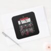 SHAZAM Fury Of The Gods Power Of SHAZAM Group Square Sticker