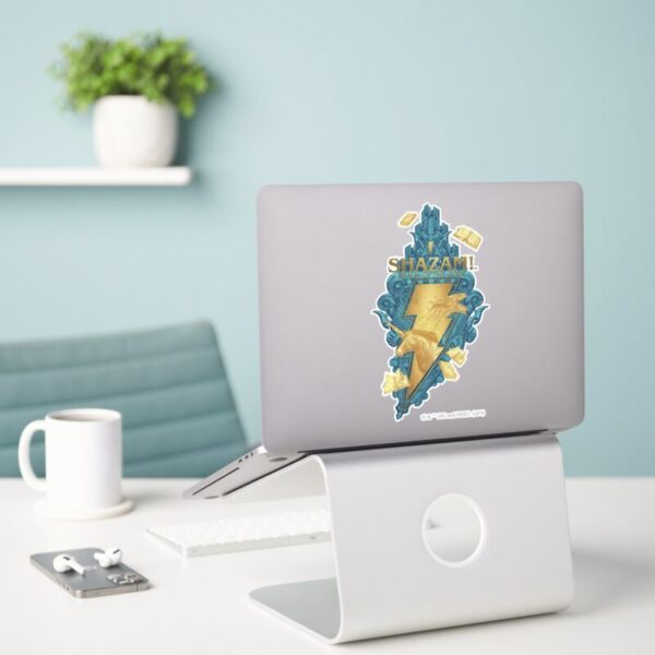 SHAZAM!_Fury_of_the_Gods___Realm_of_the_Gods_Logo_Sticker_3 SHAZAM Fury Of The Gods Realm Of The Gods Logo Sticker