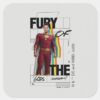 SHAZAM Fury Of The Gods Retro Album Style Art Square Sticker