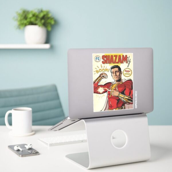 SHAZAM!_Fury_of_the_Gods___SHAZAMily_Comic_Cover_Sticker_3 SHAZAM Fury Of The Gods SHAZAMily Comic Cover Sticker