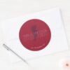 SHAZAM Fury Of The Gods We Are The Power Classic Round Sticker