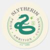 SLYTHERIN™_Green_Snake_House_Pride_Badge_Classic_Round_Sticker_1 SLYTHERIN™ Green Snake House Pride Badge Classic Round Sticker
