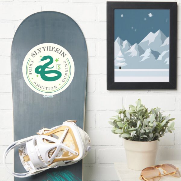 SLYTHERIN™_Green_Snake_House_Pride_Badge_Sticker_7 SLYTHERIN™ Green Snake House Pride Badge Sticker