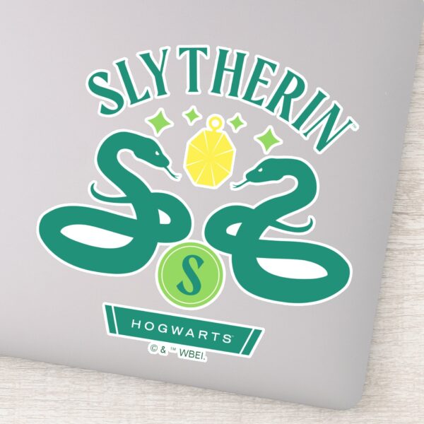 SLYTHERIN™_House_Double_Snake_Locket_Graphic_Sticker_1 SLYTHERIN™ House Double Snake Locket Graphic Sticker