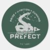 SLYTHERIN™_Prefect_Badge_Classic_Round_Sticker_1 SLYTHERIN™ Prefect Badge Classic Round Sticker