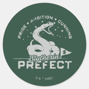 SLYTHERIN™ Prefect Badge Classic Round Sticker