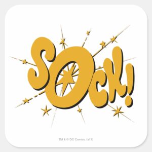SOCK SQUARE STICKER
