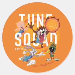 SPACE JAM A NEW LEGACY™ TUNE SQUAD™ Dribble Classic Round Sticker