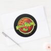 SPACE_JAM™_Basketball_Logo_Classic_Round_Sticker_3 SPACE JAM™ Basketball Logo Classic Round Sticker