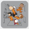 SPACE___Peanuts_Gang_in_Space_Square_Sticker_1 SPACE Peanuts Gang In Space Square Sticker
