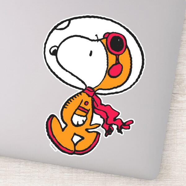 SPACE___Snoopy_Astronaut_Sticker_9 SPACE Snoopy Astronaut Sticker