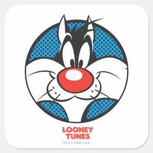 SYLVESTER™ Dotty Icon Square Sticker